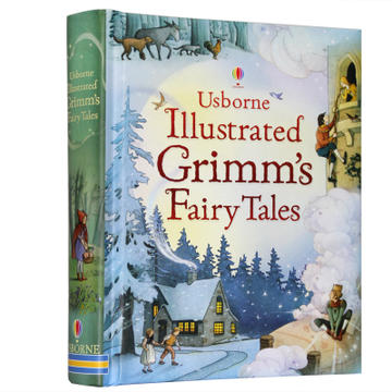预售 【中商原版】英文原版 Usborne Illustrated Grimm Fairy Tales 插画故事 格林童话 Usborne经典儿童文学系列 全彩插图版 精装 商品图1