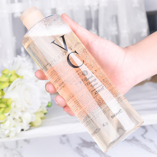 老米优品「补水扛把子，湿敷新宠」泰国Atreus VC化妆水爽肤水收缩毛孔保湿补水控油美白去痘印500ml/瓶ATREUS VC甜橙爽肤水 商品图4