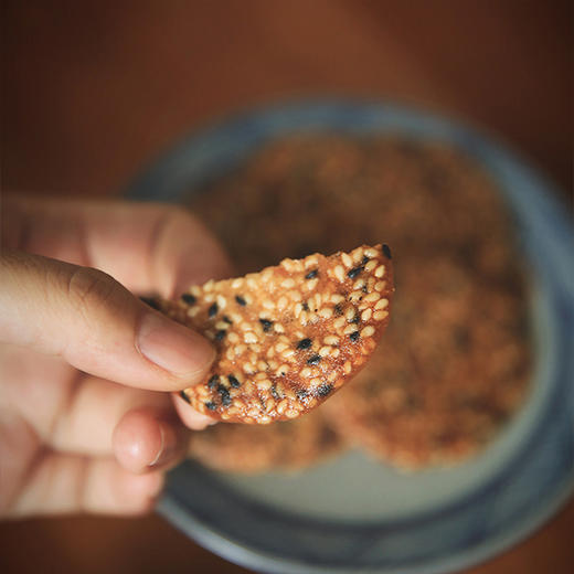 浔隐山 | 风味美食系列 芝麻薄脆片 徽州芝片酥 零食饼干孕妇儿童零食 商品图1