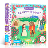 英文原版Beauty and the Beast 纸板机关操作活动书 美女和野兽 商品缩略图0