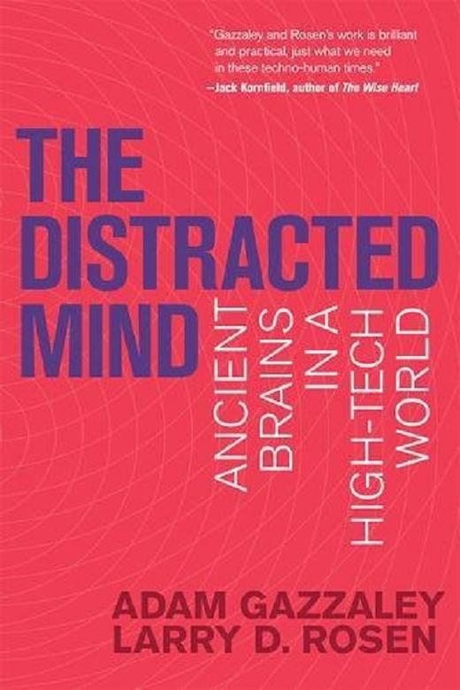 【中商原版】专注 把事情做到极致的艺术 英文原版 The Distracted Mind Adam Gazzaley 自我提升 商品图0
