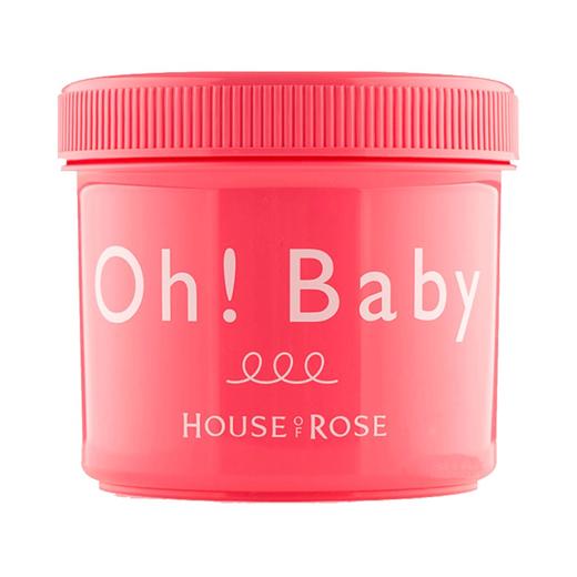 House of rose Oh！Baby蚕丝精华身体磨砂膏570g   润肤保湿 去除角质 还原baby肌 商品图0