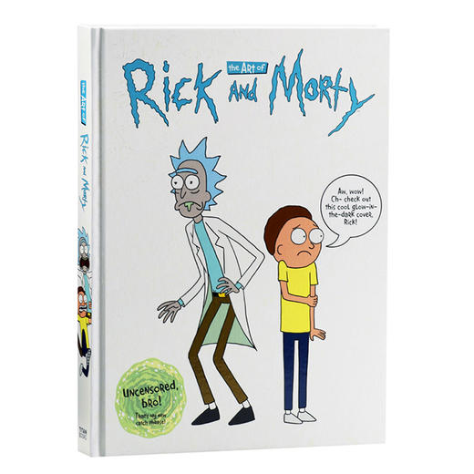 【中商原版】瑞克和莫蒂设定集 英文原版 The Art of Rick and Morty 动画设定集 高分神作 脑洞大开 科幻动画 封面夜光底纹 商品图1