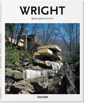 【中商原版】赖特 英文原版 Wright Taschen 进口精装艺术画册 建筑类型与风格 建筑艺术