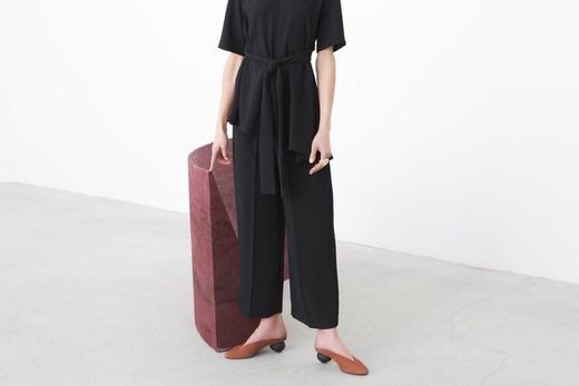 Gray Matters 焦糖色蛋跟拖鞋 商品图0