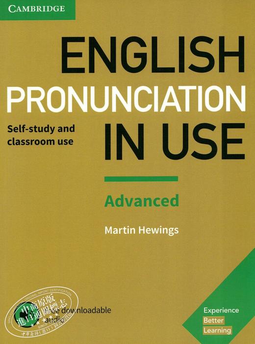 【中商原版】剑桥国际英语语音高级 配答案和音频 英文原版English Pronunciation in Use Advanced 商品图1