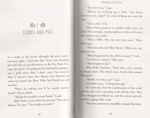 纽伯瑞文学奖历史小说系列2册 英文原版 Turtle in Paradise & Paperboy天堂里的海龟 送报男孩 畅销儿童少年文学小说 10岁及以上 商品图3