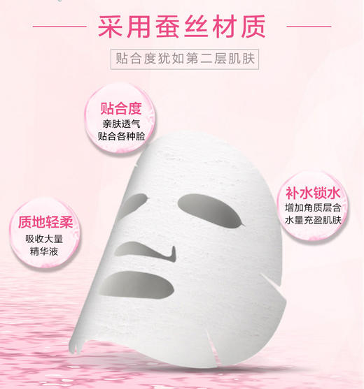 【面膜】美主人玻尿酸补水面膜 补水保湿面膜 蚕丝面膜 商品图2
