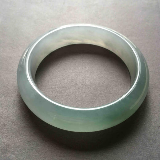 糯冰种晴水化地厚庄翡翠手镯56 商品图3