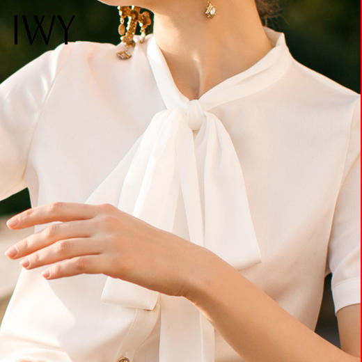 IWY/时尚职业装名媛气衬衫B67 商品图4
