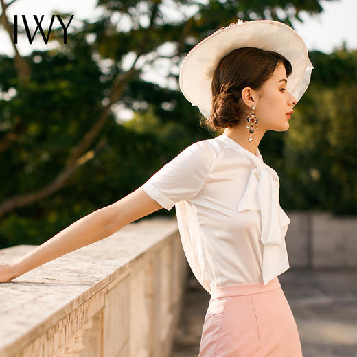 IWY/时尚职业装名媛气衬衫B67 商品图1