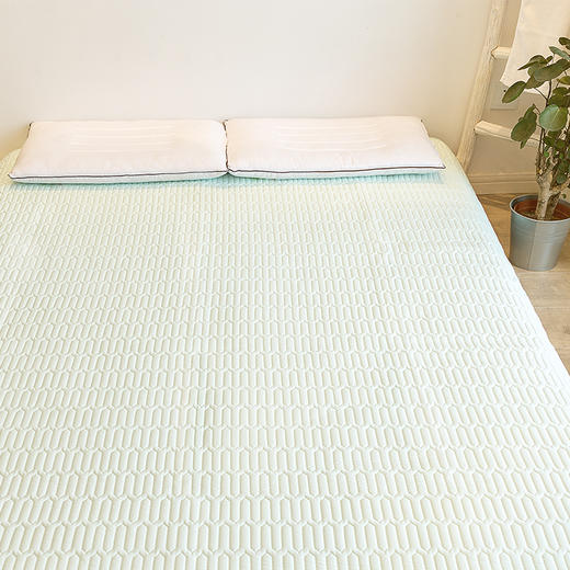 【好睡不粘人 清爽如凉风】一默冰丝乳胶凉席 冰丝软席 抗菌除螨 柔软