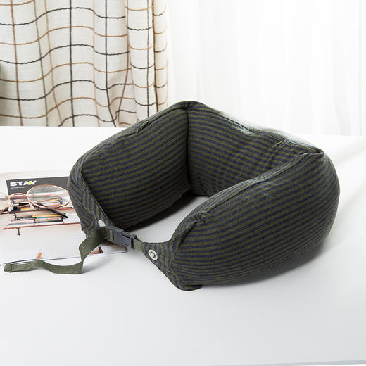 日式无印风格乳胶U型枕护颈枕颈椎枕 A-4349 商品图11