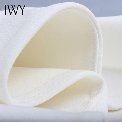 IWY/ 白色七分长袖西装长裤套装C304+P305 商品图5