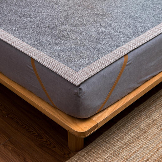 【透气排温 恒温21度】日式简约藤席凉席 冰丝草席可折叠三件套 商品图4