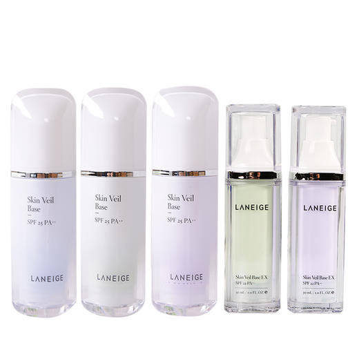 现货▲韩国 兰芝雪纱丝柔防晒隔离霜 30ml | 保湿防晒 提亮肤色遮瑕 商品图3