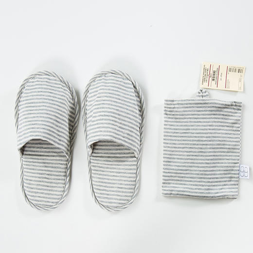 【便携拖鞋】便携拖鞋全棉针织旅行便携拖鞋宾馆酒店拖鞋专柜在售 商品图8