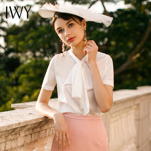 IWY/时尚职业装名媛气衬衫B67 商品图0
