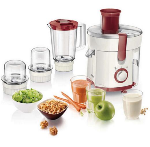 【家用电器】。Philips/飞利浦 HR1848榨汁机多功能电动水果豆浆机 商品图0