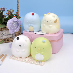【家居摆件】三款创意卡通眼睛狗树脂存钱罐 搪胶公仔萌团子家居摆件儿童礼物