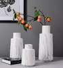 【花瓶】陶瓷花瓶摆件简约客厅样板房北欧风格大理石家居花器花瓶干花插花 商品缩略图0
