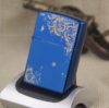 【打火机】。铜壳首领CHIEF创意防风煤油打火机CF0444L春意 蓝冰 商品缩略图0