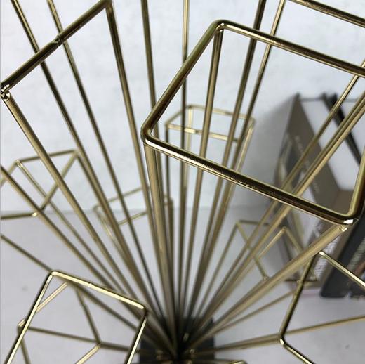 【装饰品】欧式抽象万花筒工艺礼品结婚礼物创意家居装饰品客厅酒店书房摆件 商品图2