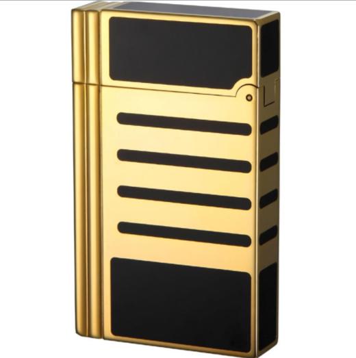 【打火机】。都柏特 充气打火机纯铜侧滑明火创意男士礼品 商品图1