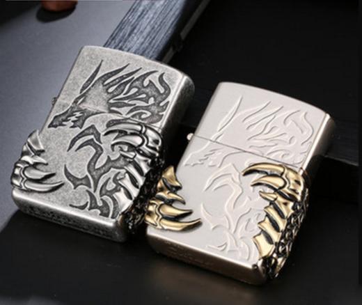 打火机首领防风金属煤油定制打火机定制logo火机