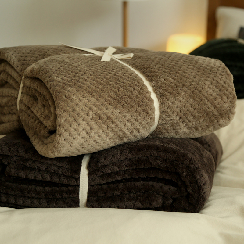 【网眼毯】毛毯空调毯子良品午休盖毯学生宿舍床单毯子法兰绒珊瑚绒毯子