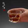 茶杯-玻璃品茗杯-玻璃锤纹锔镶锡主人杯12款 商品缩略图3