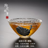 茶杯-玻璃品茗杯-玻璃锤纹锔镶锡主人杯12款 商品缩略图5