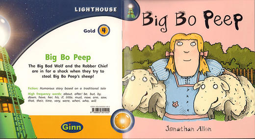 原版灯屋读物lighthouse Gold 纸质书8本装4 7岁英语阅读三级 时尚推荐