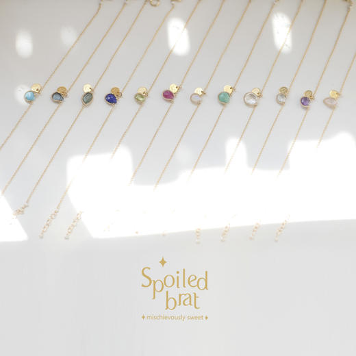 诞生石系列手链 商品图0