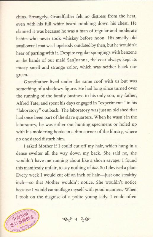 预售 纽伯瑞银奖 达尔文女孩 英文原版 The Evolution of Calpurnia Tate 儿童文学 成长文学小说 科学小说 Jacqueline Kelly 商品图2