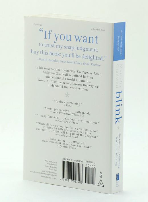 【中商原版】[英文原版] Blink 眨眼之间  马尔科姆.格拉德威尔 商品图1