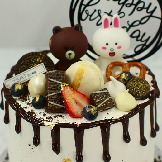 布朗熊加高蛋糕双层蛋糕胚