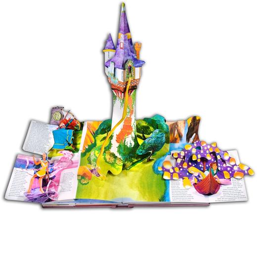 迪士尼公主立体书 魔法世界 原装进口正版 Disney Pricess Magical Pop-up World 迪士尼公主全集 童年回忆 儿童节礼物 商品图3