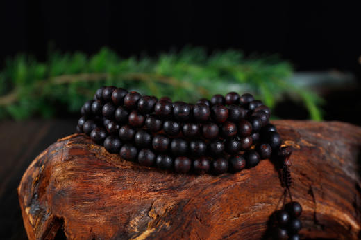 降真香手串，108颗黑油沉水 商品图0