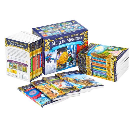 【中商原版】神奇树屋第二季英文原版 Merlin Missions 梅林的任务 The Magic Tree House 1-25册 原29-53 小初文学桥梁书阅读 商品图2