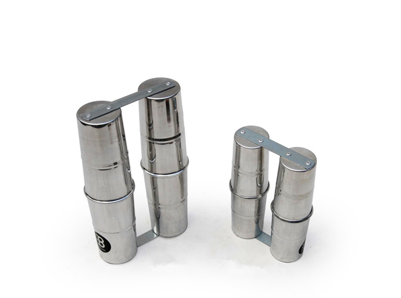 meinl 麦尔 ssh2-s 铝质桑巴双排金属 沙筒