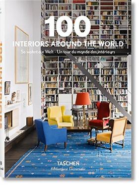 【中商原版】世界各地的100个室内设计 英文原版 100 Interiors Around the World 艺术 室内设计