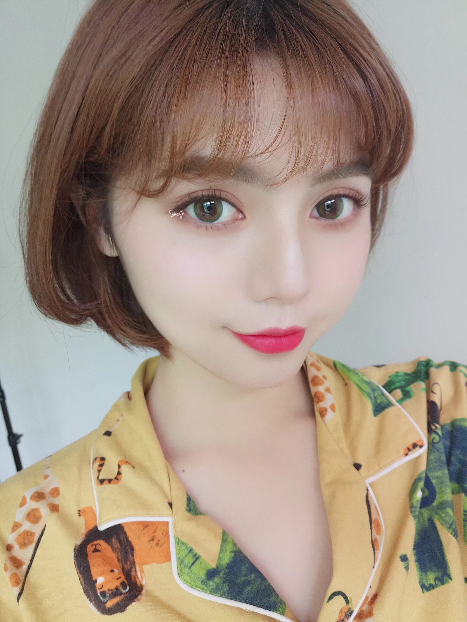 非离子新品168元幅skeye黛青小绿环142最近非常的绿环棕色款非常心机