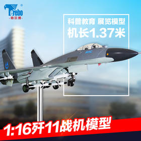 特尔博1:16歼11战斗机模型丨大型军事展览模型