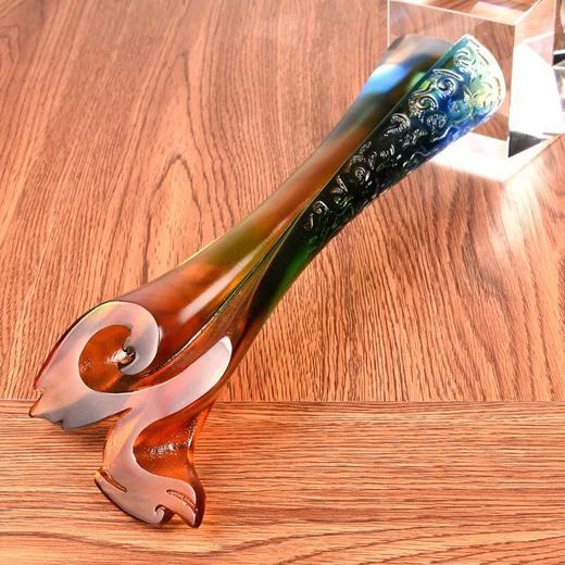 高档琉璃奖杯周年纪念品定制创意奖杯优秀员工奖杯二十周年年奖杯 商品图3