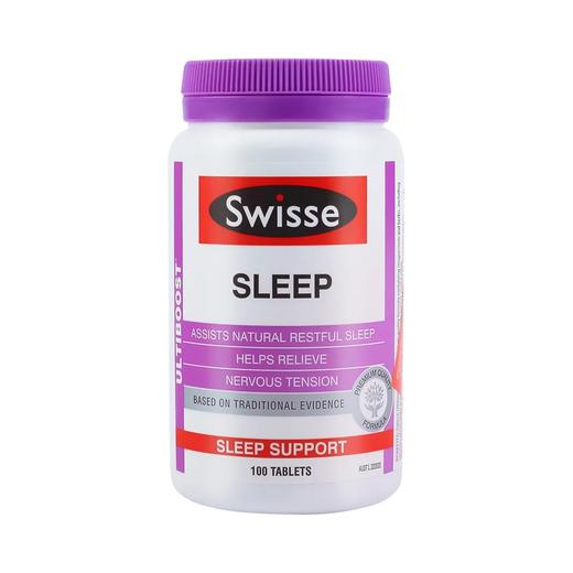 【澳洲仓】Swisse Sleep睡眠片助眠片100片助睡眠缓解压力 商品图0