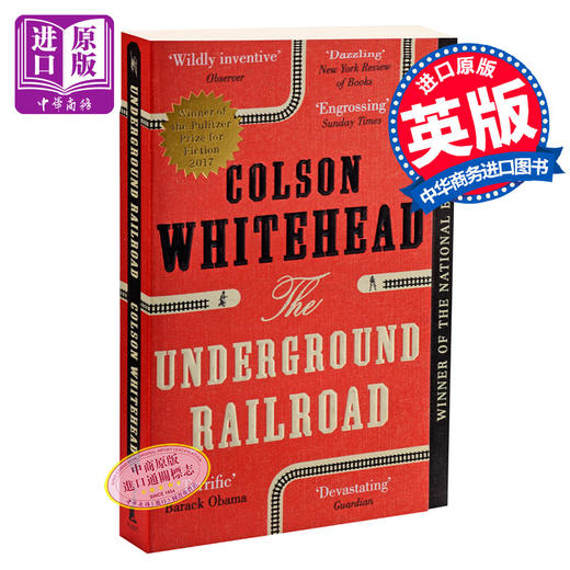 【中商原版】地下铁道 英文原版 历史小说The Underground Railroad普利策奖 美国国家图书奖 科尔森怀特黑德 科拉的旅行 商品图0