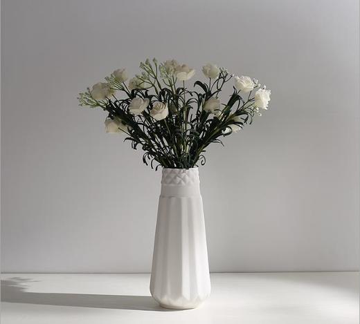 【家居摆件】宜家简约陶瓷干花花瓶小清新满天星水培摆件电视柜欧式家居装饰品 商品图4