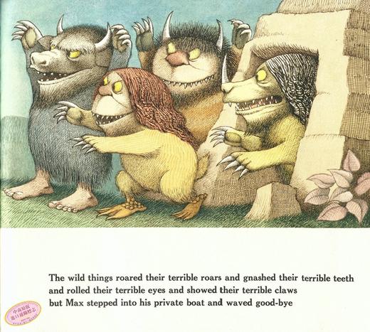野兽国 英文原版 Where the Wild Things Are 凯迪克金奖 野兽出没的地方 美国TOP百本需读 Maurice Sendak莫里斯桑达克 吴敏兰 商品图4