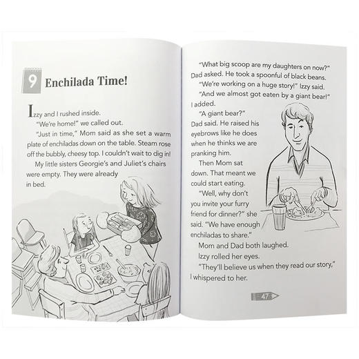 【中商原版】Scholastic Branches 学乐大树系列 小记者希尔德 Hilde Cracks The Case 5册 英文原版 儿童课外读物 桥梁章节书 商品图2